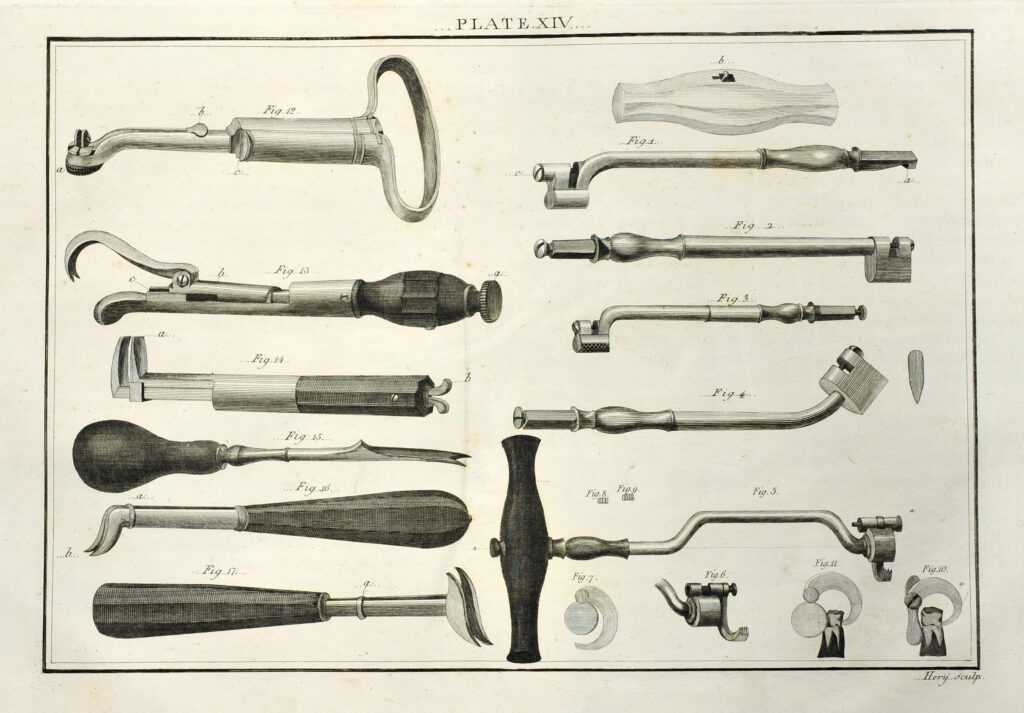 19th century bone and tooth keys